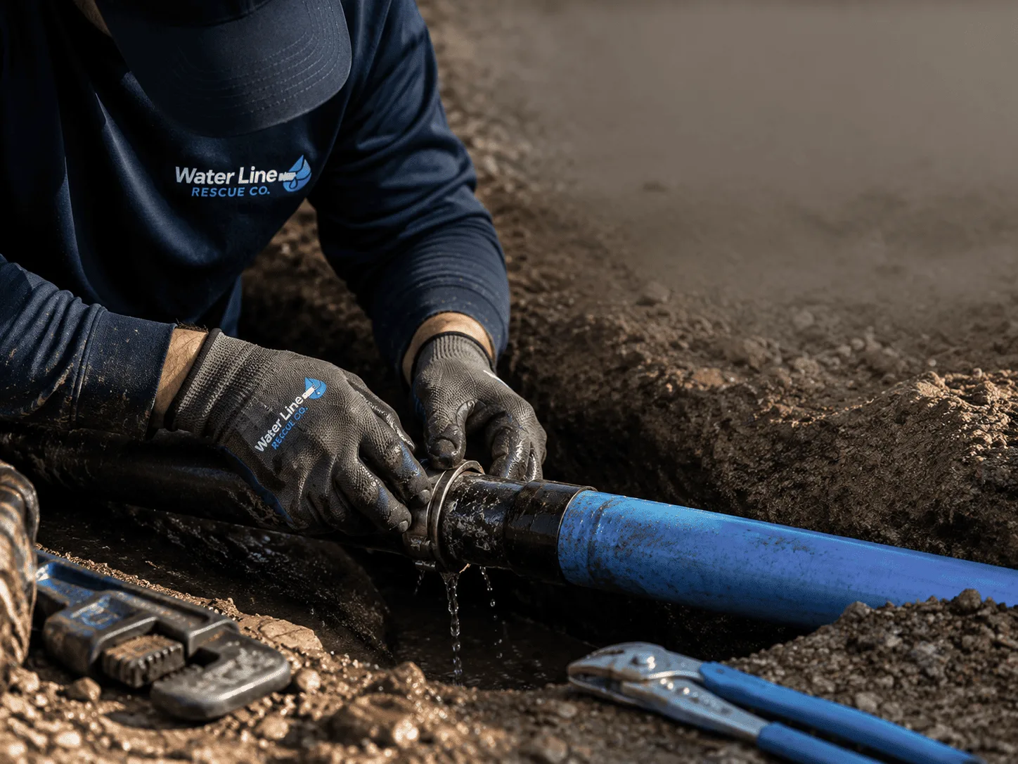 Why choose Water Line Repair in Wright, KS